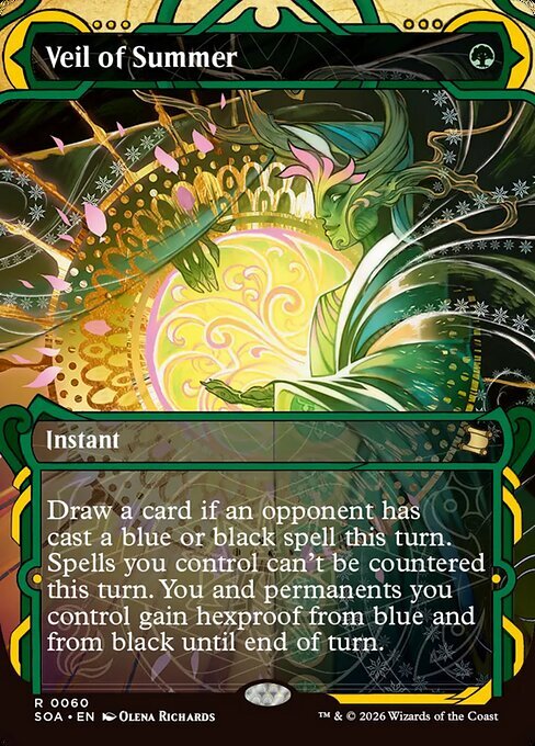 Veil of Summer Card Front