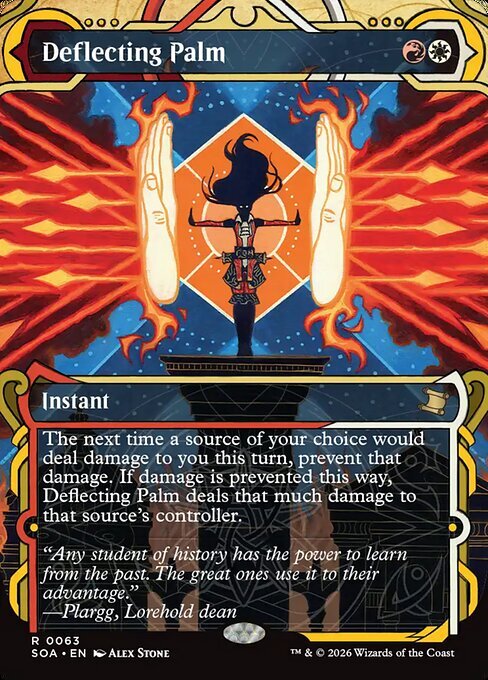 Palmo della Deviazione Card Front