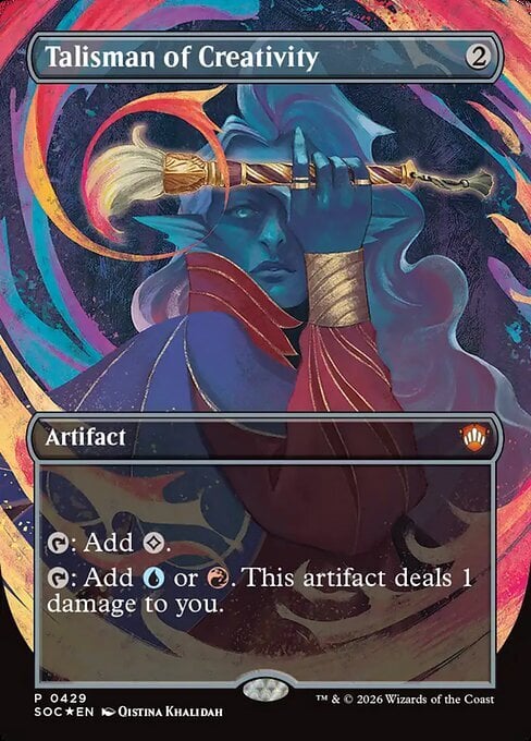 Talisman of Creativity Card Front