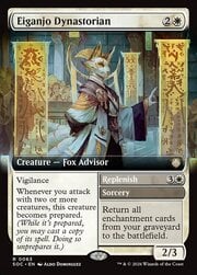 Eiganjo Dynastorian // Replenish · Extended Art 063