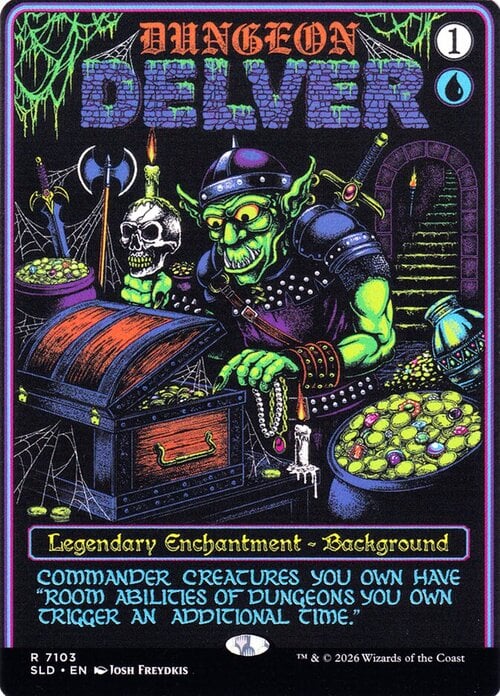 Explorador de mazmorras Frente