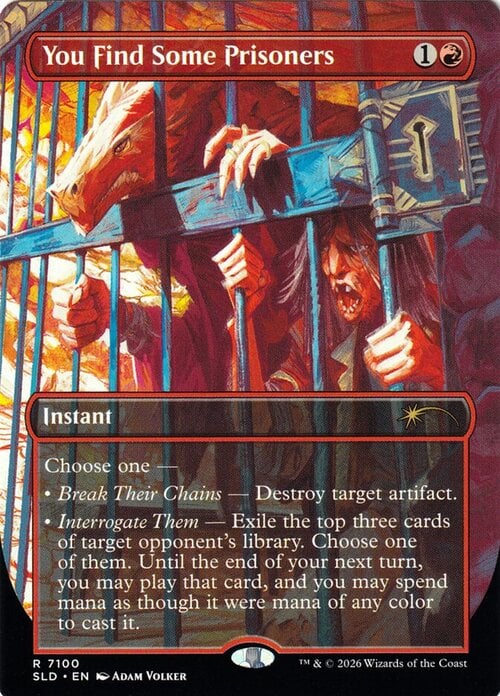 Trovate dei Prigionieri Card Front