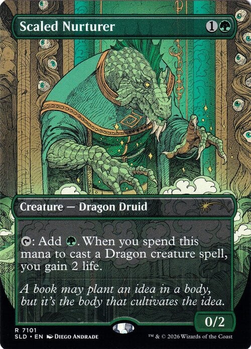 Cuidador escamoso Frente