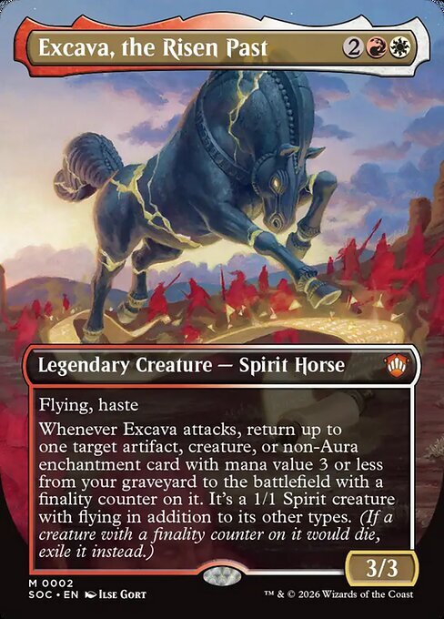 Excava, the Risen Past Card Front