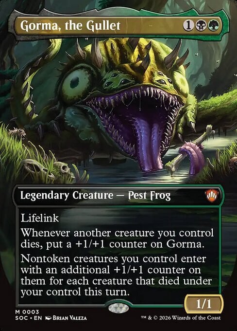 Gorma, the Gullet Card Front
