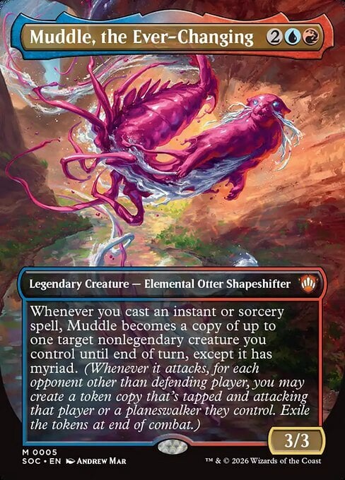 Muddle, the Ever-Changing Card Front