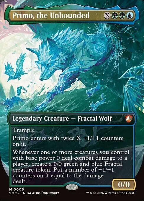 Primo, the Unbounded Card Front
