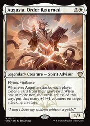 Augusta, Order Returned 011