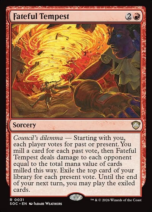 Fateful Tempest Card Front