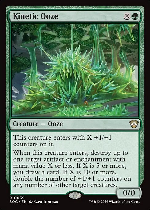 Kinetic Ooze Card Front