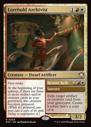 Lorehold Archivist // Restore Relic 049