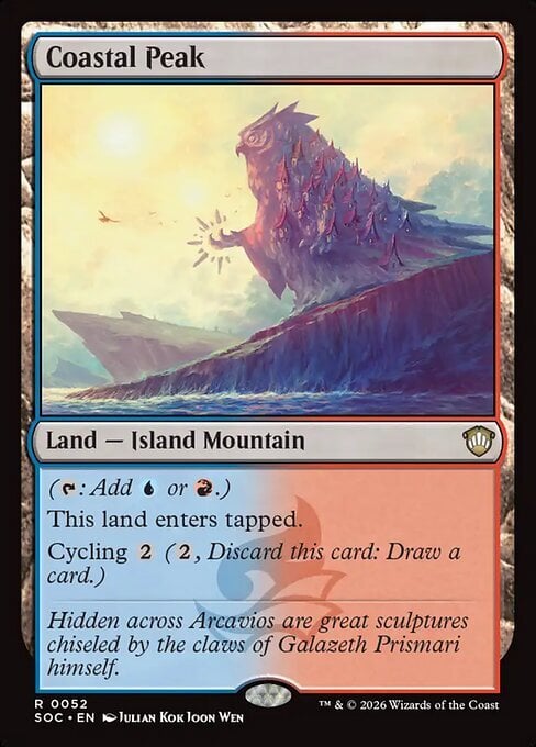 Coastal Peak Card Front