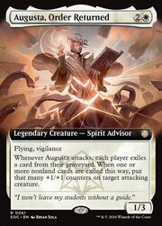 Augusta, Order Returned · Extended Art 061