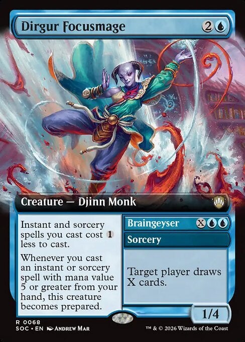 Dirgur Focusmage // Braingeyser Card Front