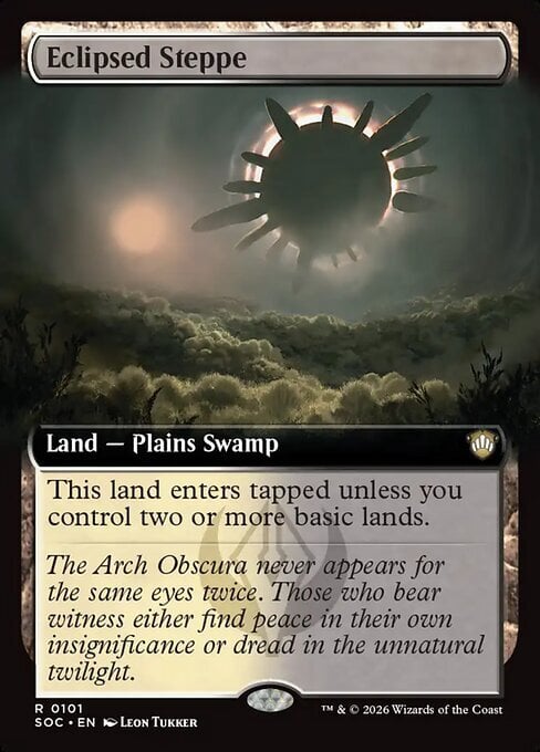 Eclipsed Steppe Card Front