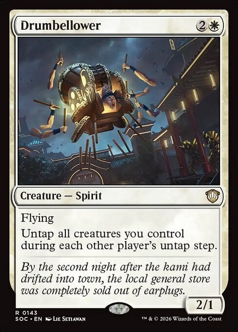 Drumbellower Card Front