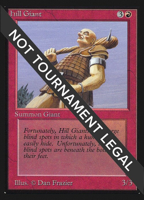 Hill Giant Card Front