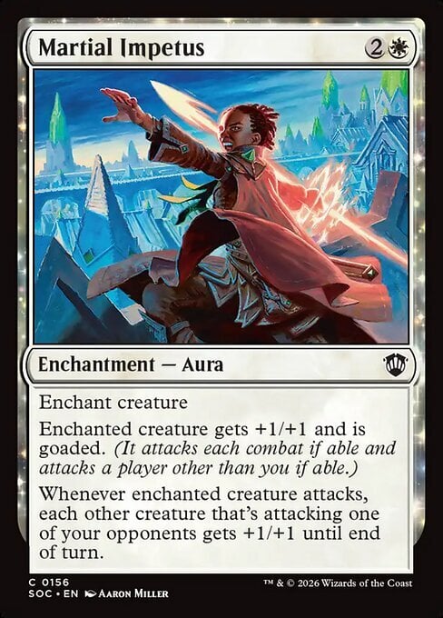 Ímpetu marcial Frente