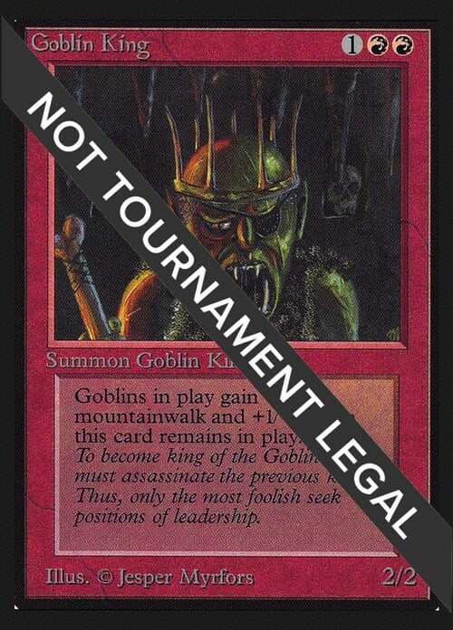 Goblin King Card Front