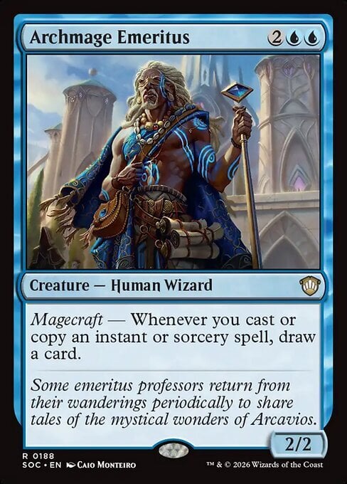 Archmage Emeritus Card Front