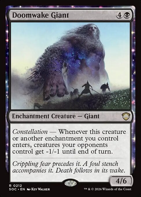 Gigante dalla Scia Funesta Card Front