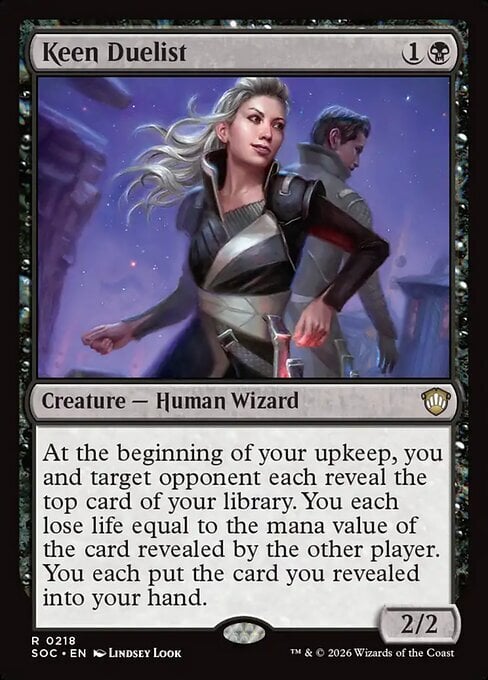 Duellante Acuta Card Front