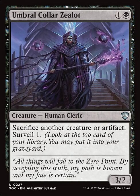Umbral Collar Zealot Card Front