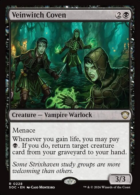 Veinwitch Coven Card Front