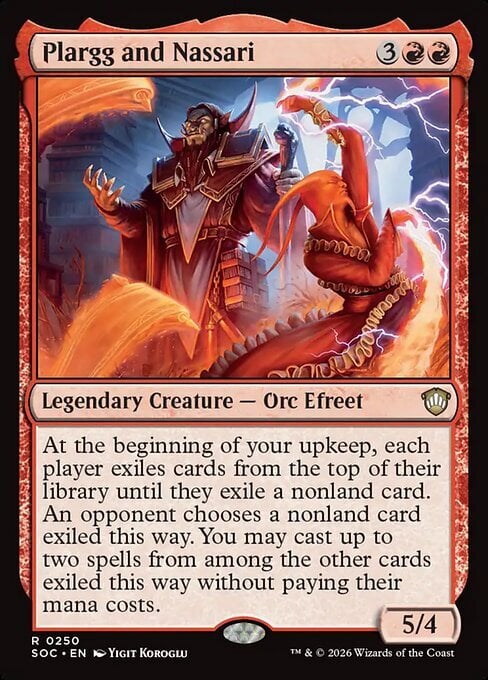 Plargg e Nassari Card Front