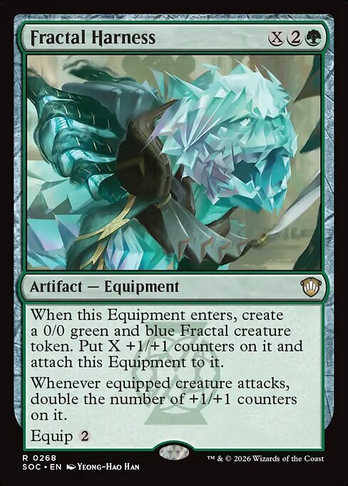 Arnés de fractal Frente