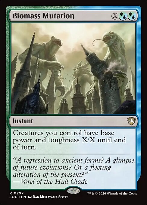 Mutazione della Biomassa Card Front