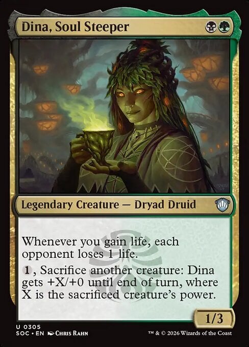 Dina, Soul Steeper Card Front