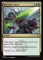 Mortality Spear 321