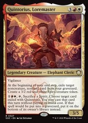 Quintorius, Loremaster 327