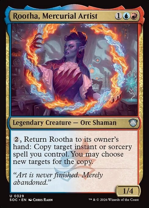Rootha, Artista Volubile Card Front