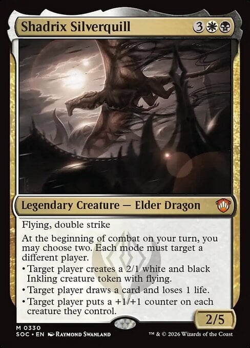 Shadrix Silverquill Card Front