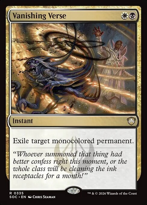 Verso desmaterializador Frente