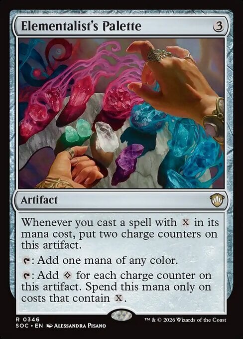 Elementalist's Palette Card Front