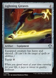 Lightning Greaves 350