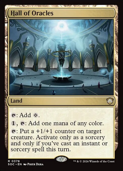 Hall of Oracles Card Front