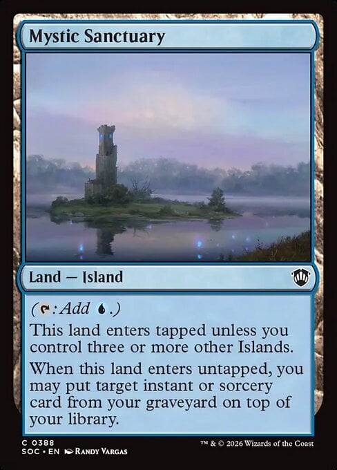 Mystic Sanctuary Card Front