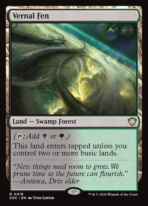 Vernal Fen Card Front