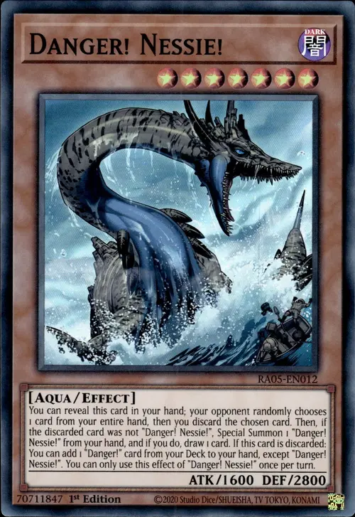 Pericolo! Nessie! Card Front