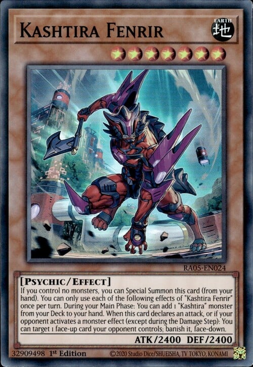 Kashtira Fenrir Card Front