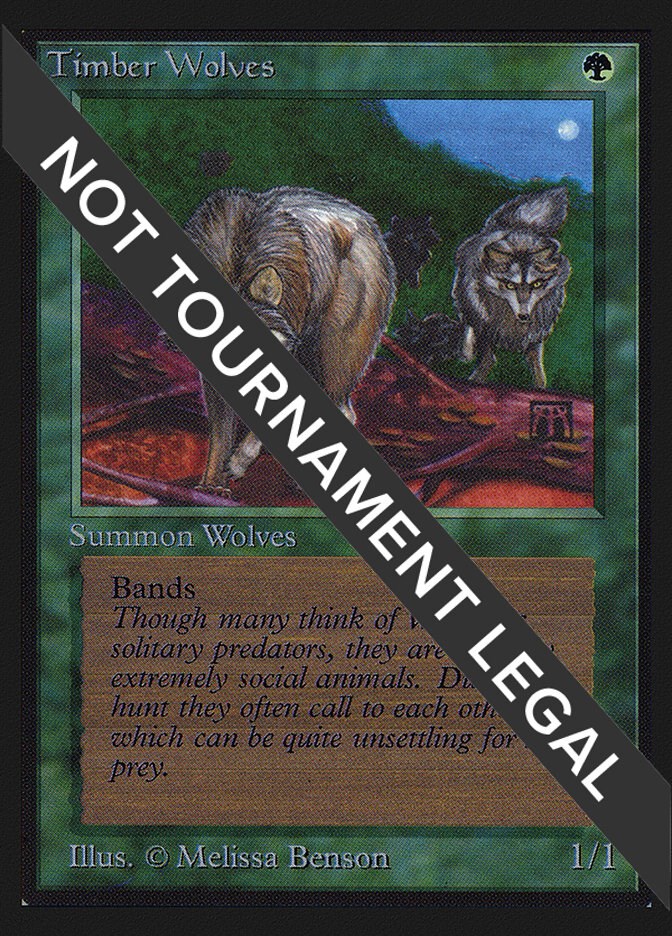 Timber Wolves Collectors' Edition | Magic | CardTrader Timber Wolves Collectors' Edition | Magic | CardTrader