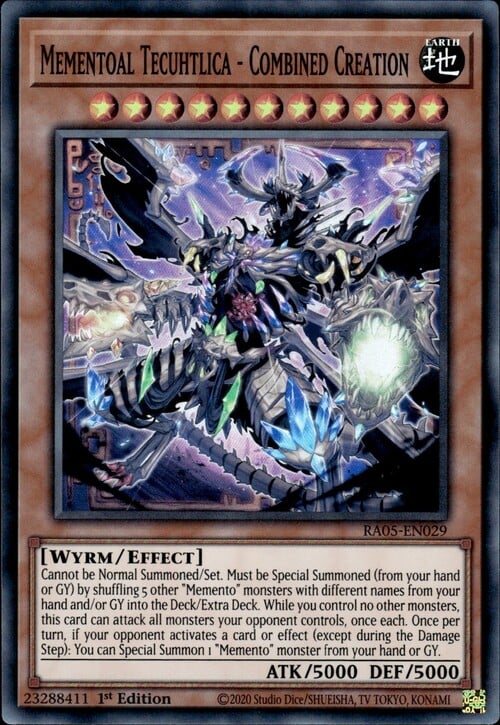 Mementoal Tecuhtlica - Creazione Combinata Card Front