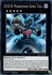D/D/D Marksman King Tell · Super Rare 047sr