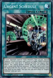 Urgent Schedule · Super Rare 064sr