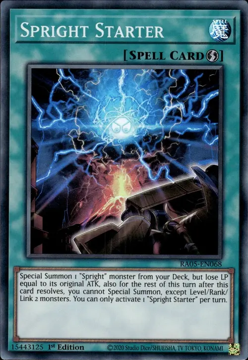 Bujía Spright Frente