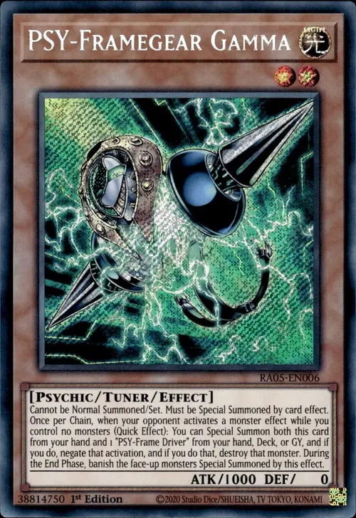 Mecanismo Armazón-PSÍ Gamma Frente